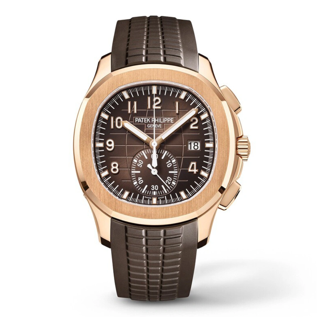 Patek Philippe Aquanaut 5968R-001 Brown Dial 42.2mm 18K Rose Gold1 Patek Philippe Aquanaut 5968R-001 Brown Dial 42.2mm 18K Rose Gold