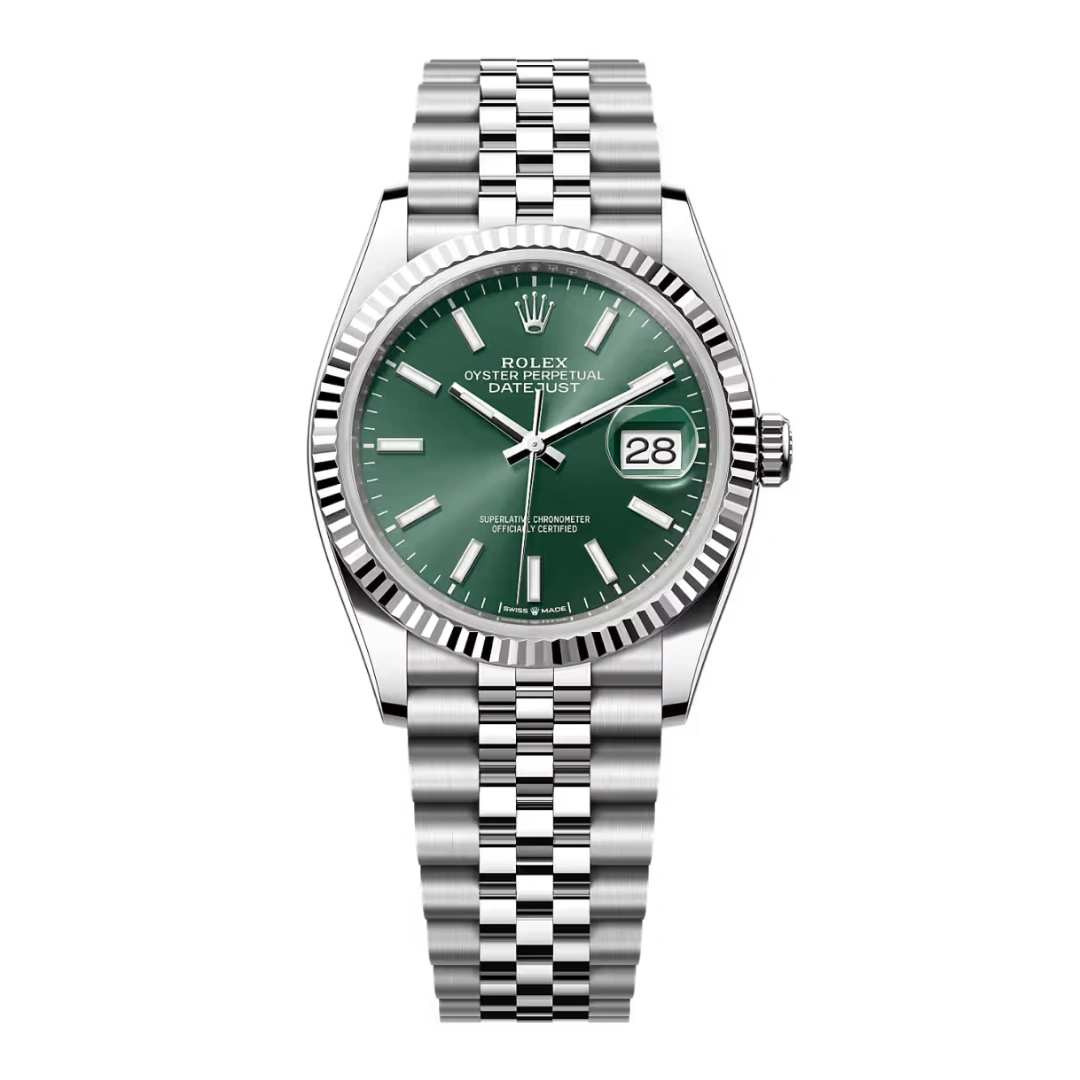 Rolex Datejust 126234-0051 Mint Green Dial 28mm Rolex Datejust 126234-0051 Mint Green Dial 28mm