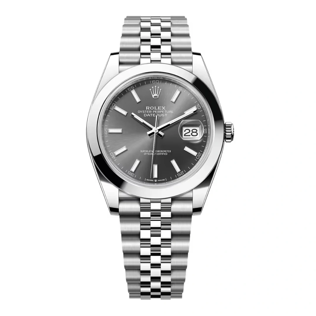 Rolex Datejust 126300-0008 Grey Dial 41mm