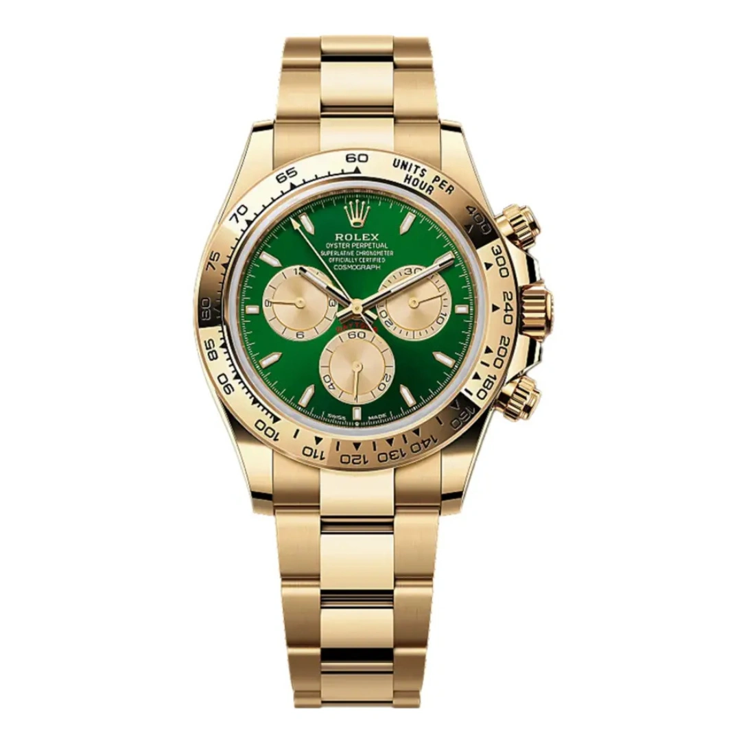 Rolex Daytona Cosmograph John Mayer 2.0 Green Dial Yellow Gold 40mm Rolex Daytona Cosmograph John Mayer 2.0 Green Dial Yellow Gold 40mm