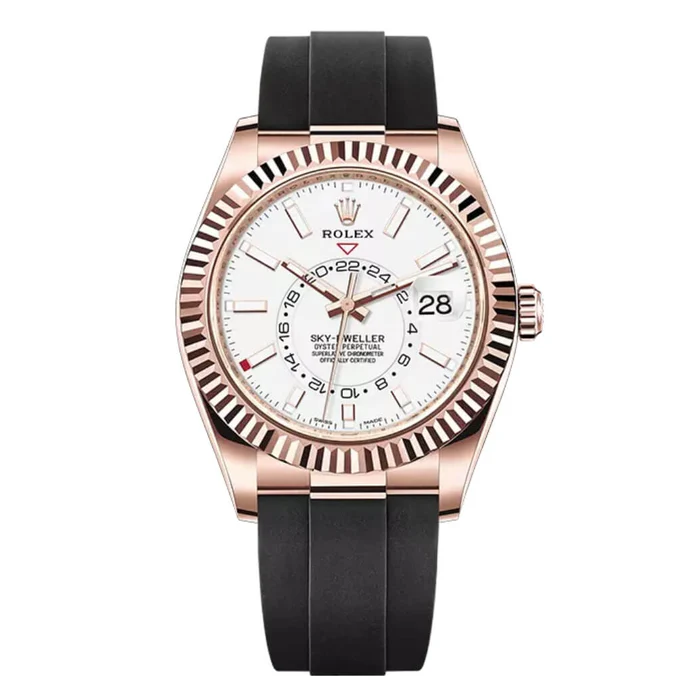 Rolex Sky-Dweller 326235 42mm Oysterflex White Dial Rolex Sky-Dweller 326235 42mm Oysterflex White Dial
