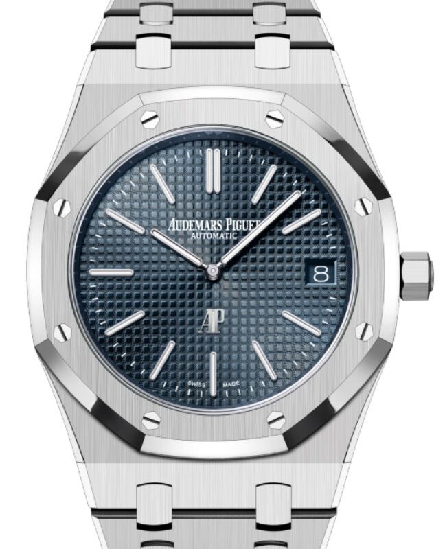 Audemars Piguet 16202ST.OO.1240ST.02 Royal Oak Jumbo Extra-Thin Blue Dial