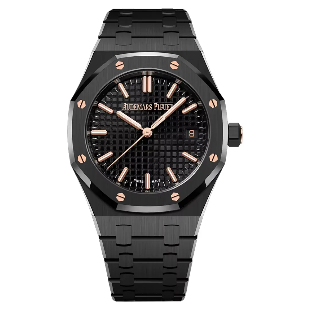 Audemars Piguet Royal Oak 77350CE.OO.1266CE.01.A Black Ceramic 34mm (1) Audemars Piguet Royal Oak 77350CE.OO.1266CE.01.A Black Ceramic 34mm