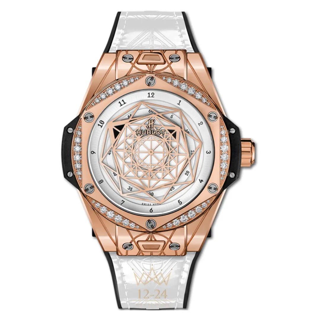 Hublot Big Bang One Click Sang Bleu 465.OS.2028.VR.1204.MXM19 White Dial 39mm