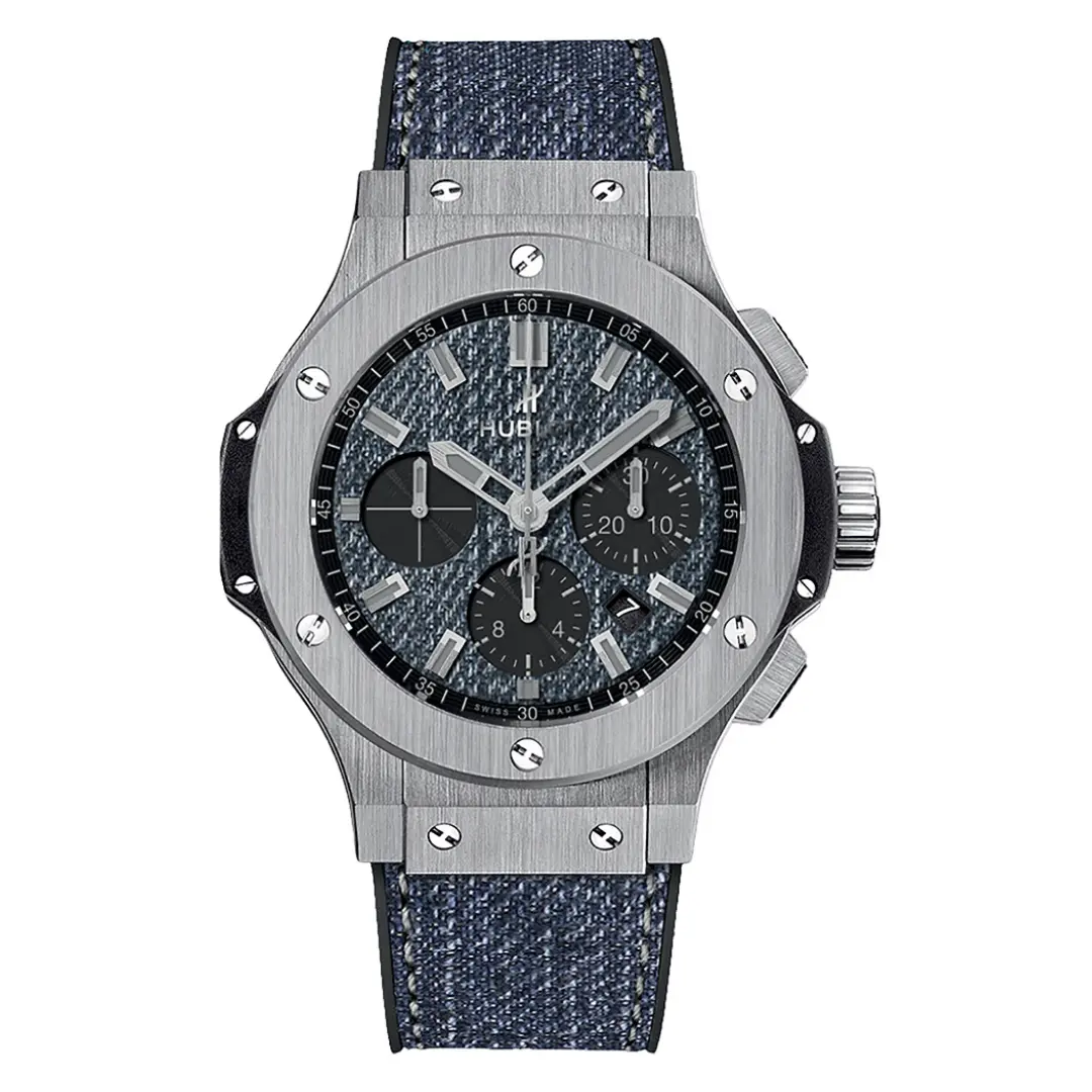 Hublot Big Bang Jeans Chronograph 301.8X.2770.NR.JEANS Blue Dial 44mm