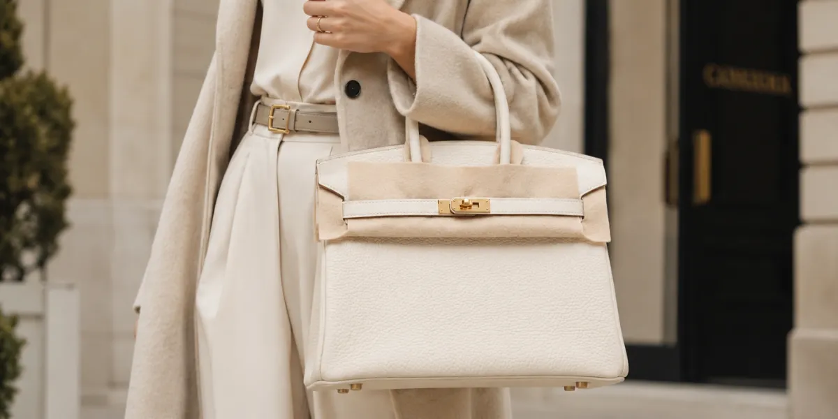 Hermes Birkin Mushroom Leather