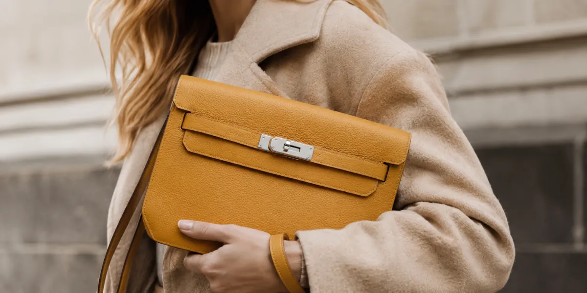 Hermes Kelly Natural Sable Leather