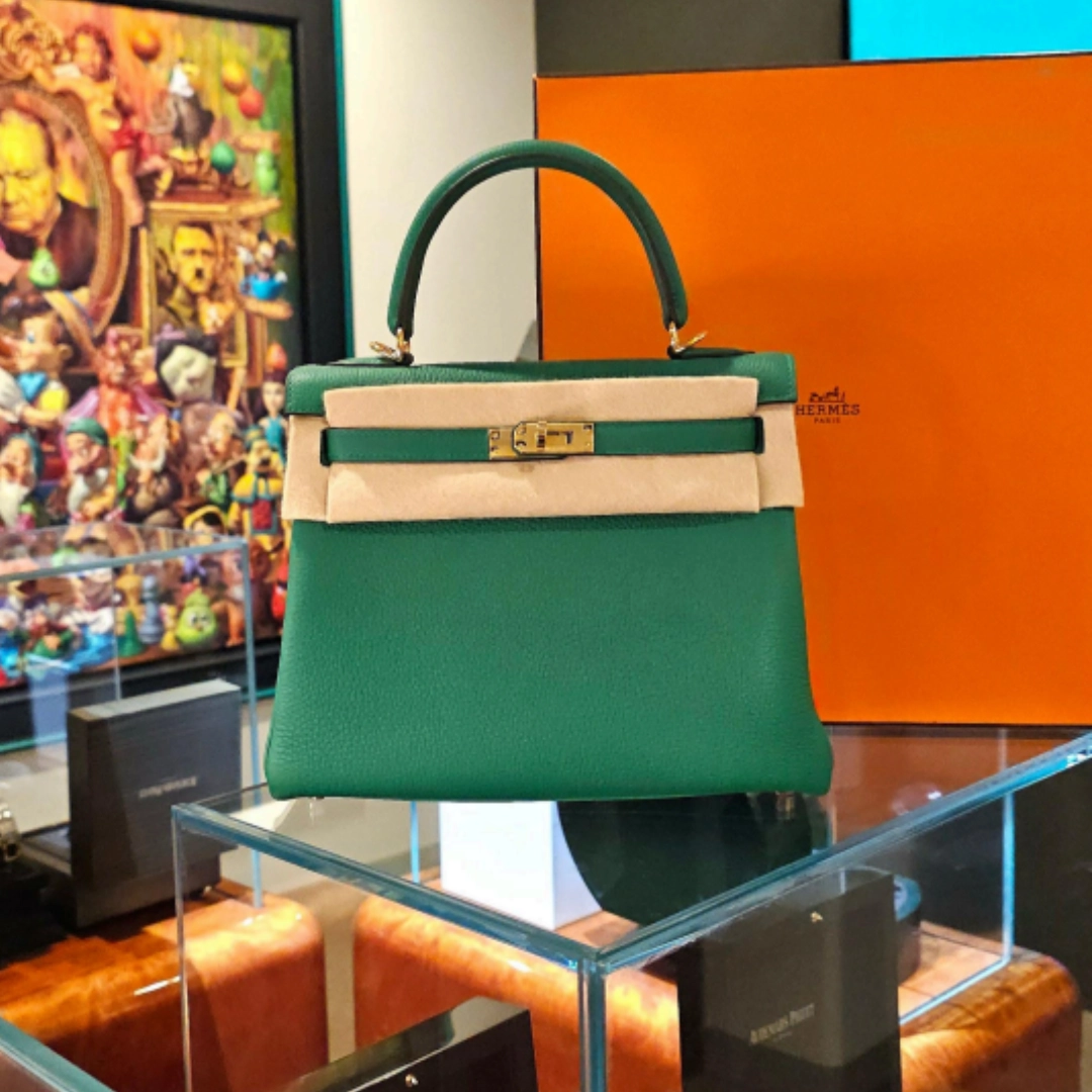 Hermes Kelly Vertigo Clemence GHW