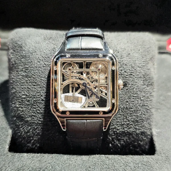 Cartier Santos Dumont Skeleton WHSA0044 43mm