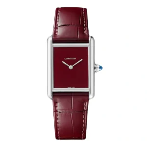 Cartier Tank wsta0054 Red Dial 34mm