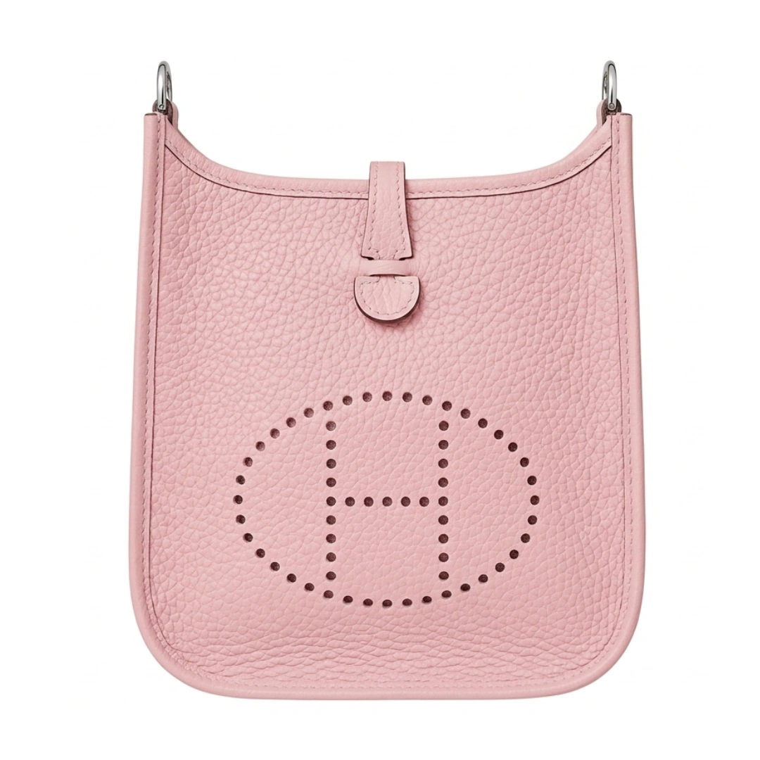 Hermes evelyne Bubblegum Pink Clemence