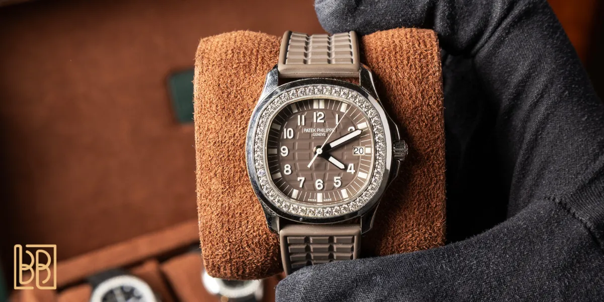 Patek Philippe Aquanaut 5067A-023 Brown Dial Diamond Bezel 35.6mm