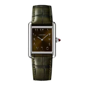 Cartier Tank Louis WGTA0279 Green Sunray Dial 33.7mm