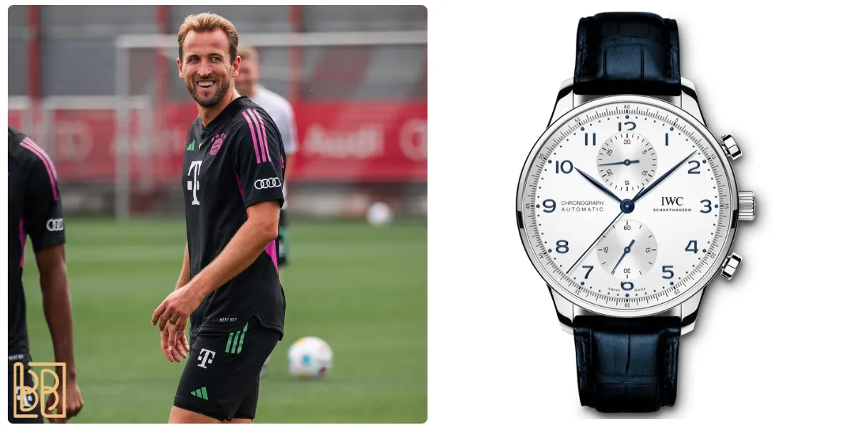 Harry Kane And IWC Portugieser