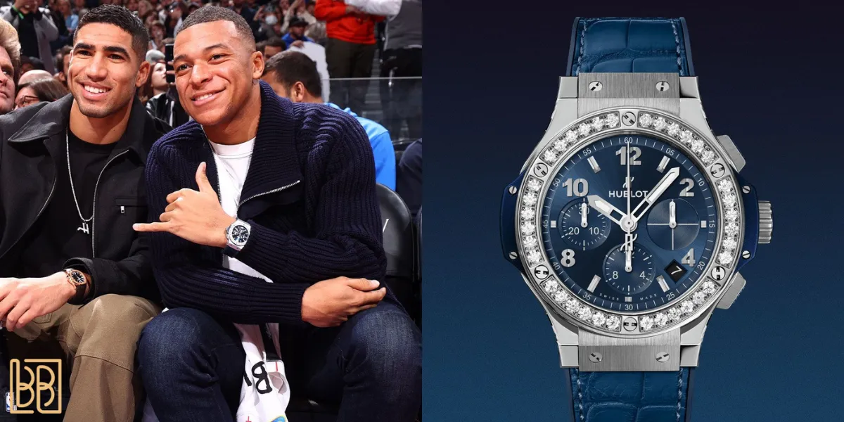 Kylian Mbappe And Hublot Big Bang