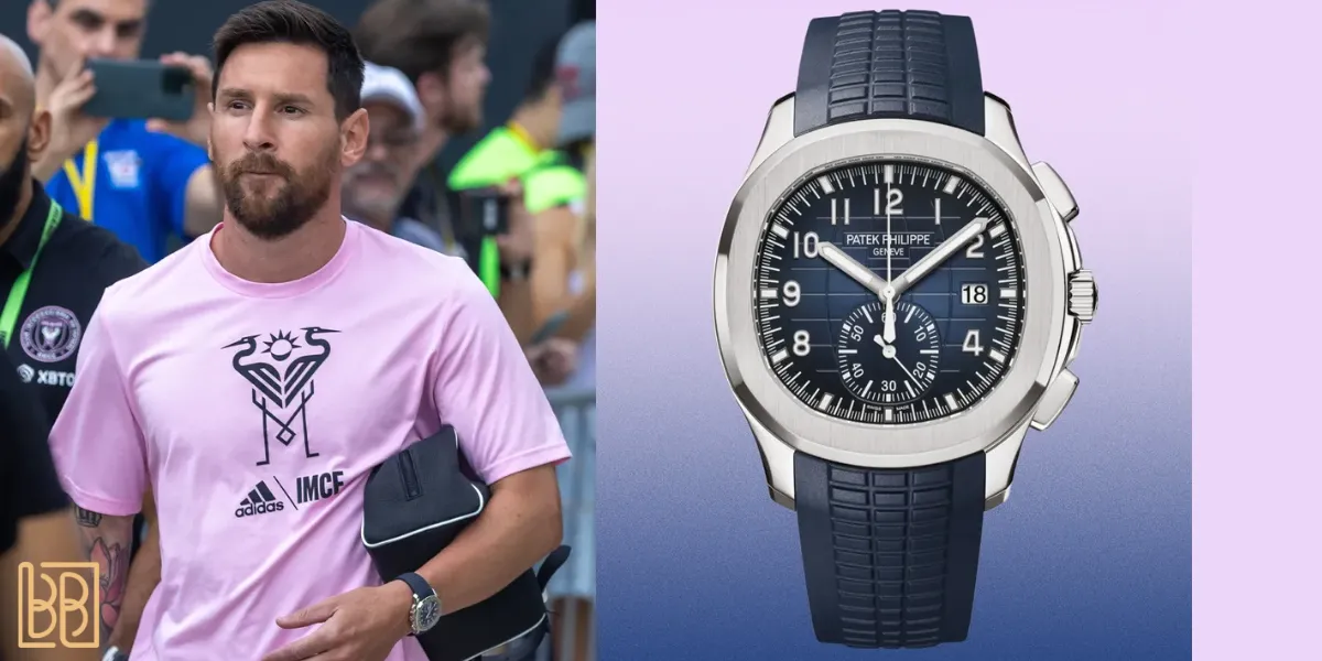 Lionel Messi And Patek Philippe Aquanaut