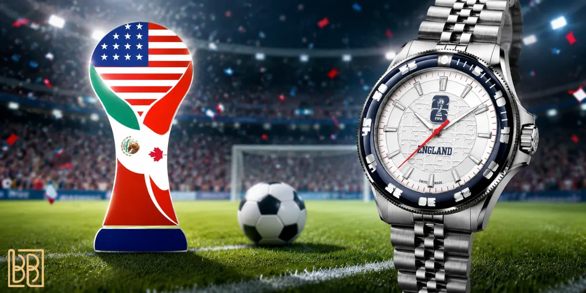 Men watches do footballers wear in world cup 2026