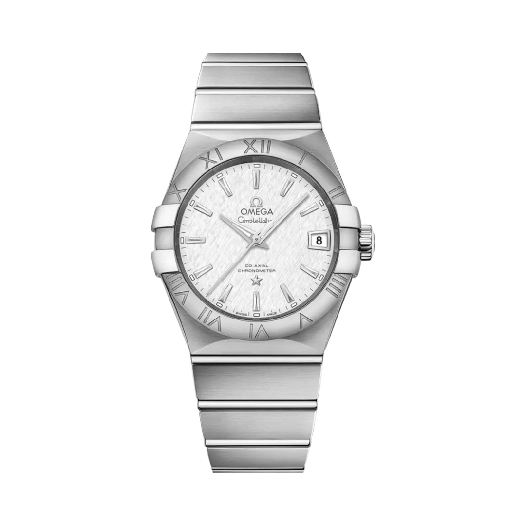 Omega Constellation 123.10.38.21.02.004 Silver Dial 38 MM
