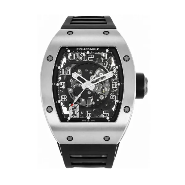 Richard Mille RM 010 AH TI Black and White Skeleton Dial 40 MM