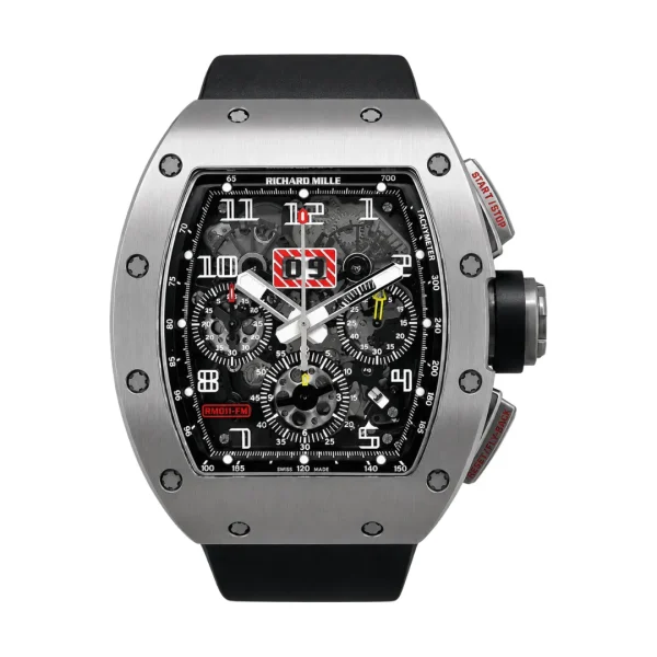 Richard Mille RM 011 AM TI Skeleton Dial Grey Bezel 50 MM