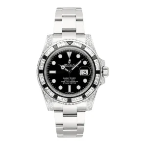 Rolex Date Submariner 116610BR-AM Black Dial 40mm