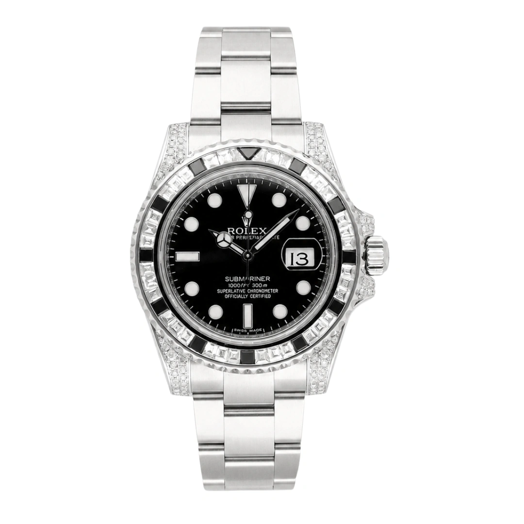 Rolex Date Submariner 116610BR-AM . (2) Rolex Date Submariner 116610BR-AM