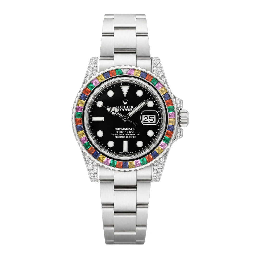 Rolex Date Submariner 116610SATS-AM . (1) Rolex Date Submariner 116610SATS-AM
