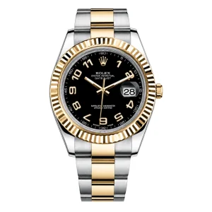 Rolex Datejust 116333 BKAO Black Dial 41mm