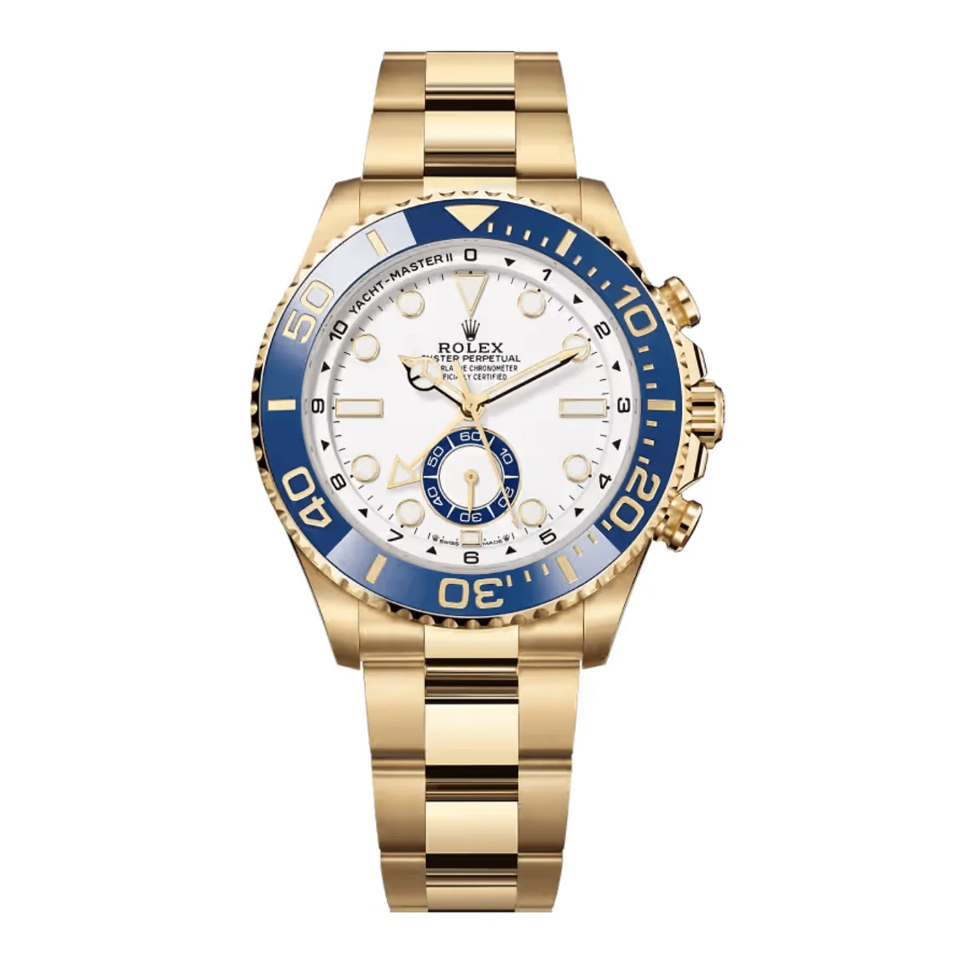 Rolex Yacht-Master II 126688 . . Rolex Yacht-Master II 126688 White Dial Yellow Gold 44mm - Image 1