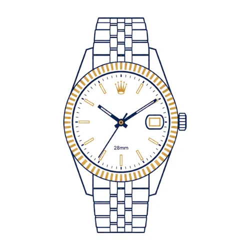 rolex datejust dial 28